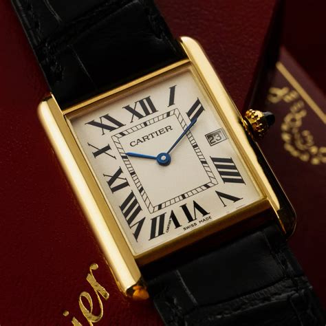 the cartier tank watch|original cartier tank watch.